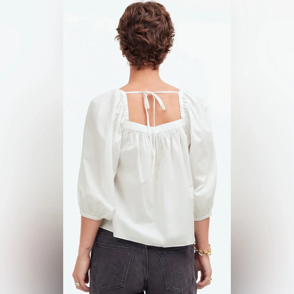 Madewell puff sleeve